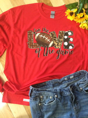 Football for the love of the game long sleeve