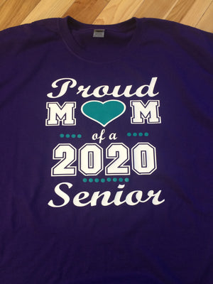 Proud mom of a 2020 senior